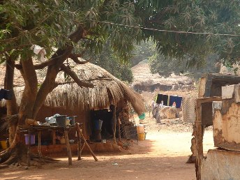 Гвинея-Бисау Фото. Фото Гвинеи-Бисау. Фото альбомы Гвинеи-Бисау. Дома на р. Уракане | Фото Гвинеи-Бисау